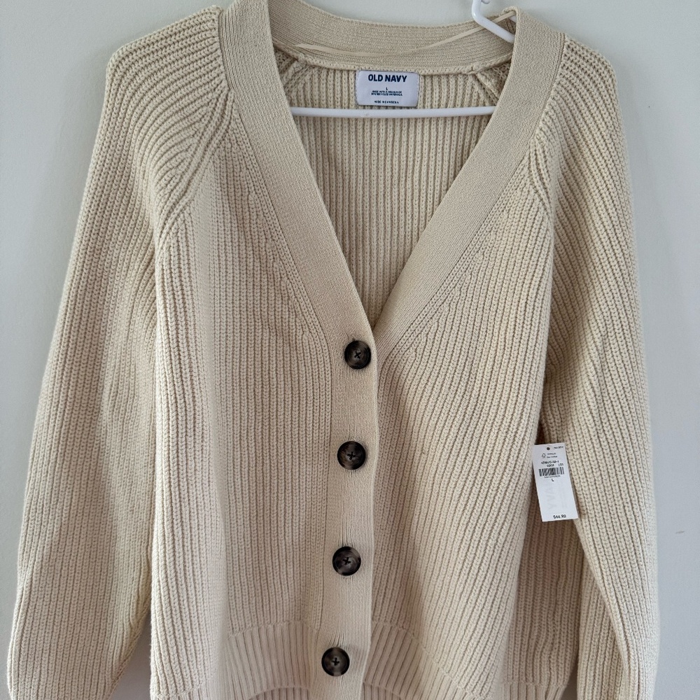 Rib Knit Cardigan from Old Navy